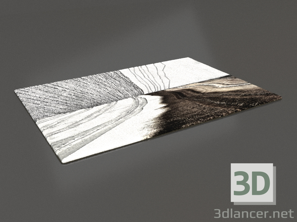 3d model Carpet 1600x2300 mm - preview 3d model Carpet 1600x2300 mm - preview