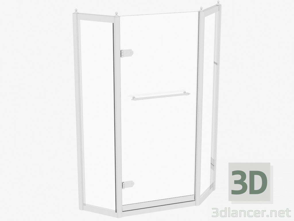 3D Modell Duschkabine Savoy J - Vorschau