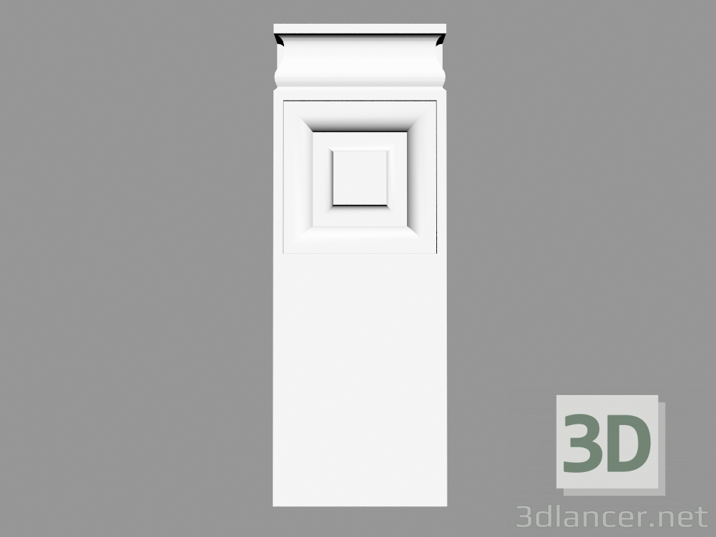 3d model Pedestal (PN13) - preview