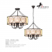 modello 3D Lampadario preferito Dubai 1579-5PC - anteprima