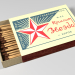 3d model Matches "Red Star" - preview