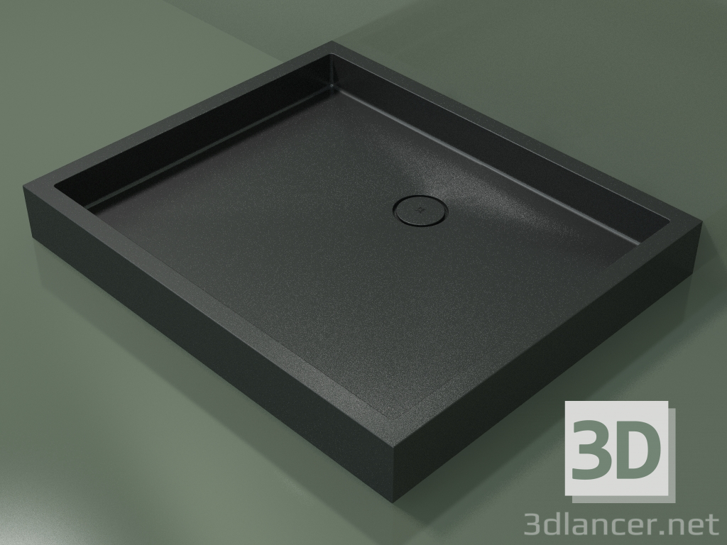 Modelo 3d Base de duche Alto (30UA0141, Deep Nocturne C38, 120x100 cm) - preview