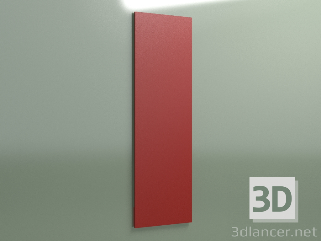 modèle 3D Radiateur RELAX ELETTRICO 1100 (1963х616, Rouge - RAL 3000) - preview