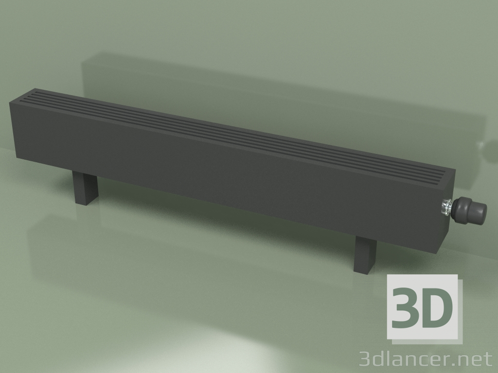 3d model Convector - Aura Comfort (140x1000x96, RAL 9005) - preview