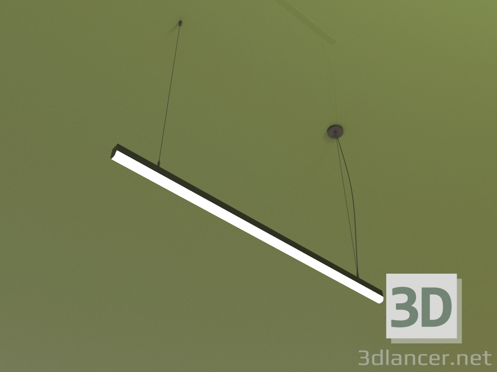 3d model Luminaria LINEAR PO4326 (1000 mm) - vista previa