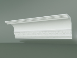 Plaster cornice with ornament KV525