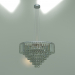 3d model Pendant chandelier Torreta 10105-9 (chrome-clear crystal) - preview