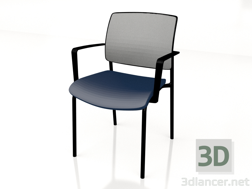 3d model Silla Gaya GY4N - vista previa