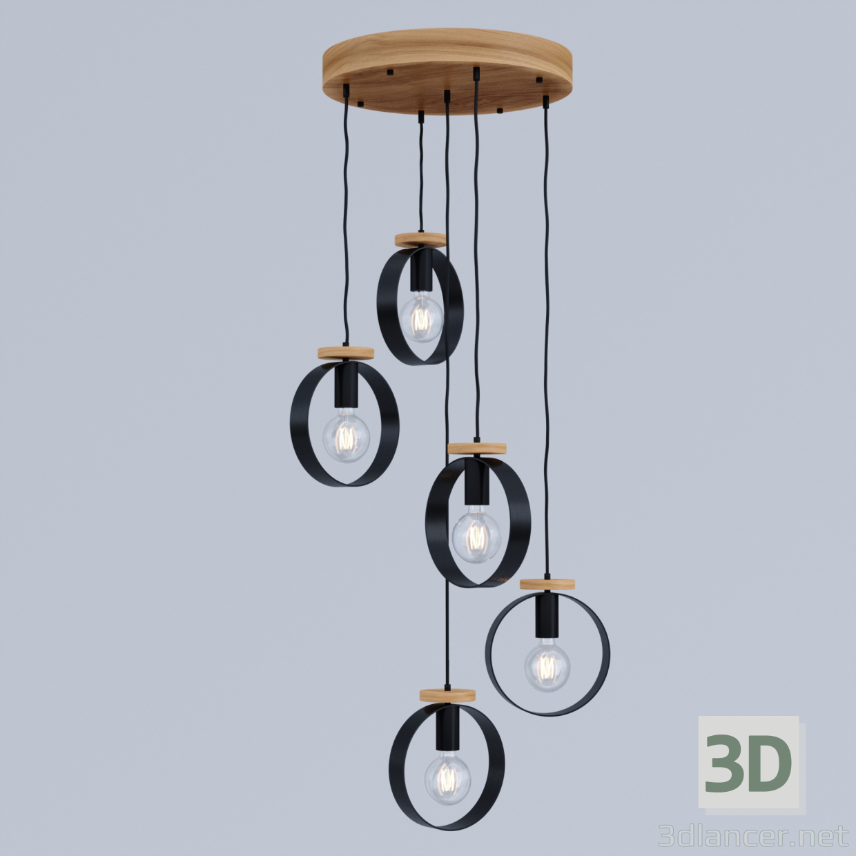 Candelabro Artesano 3D modelo Compro - render