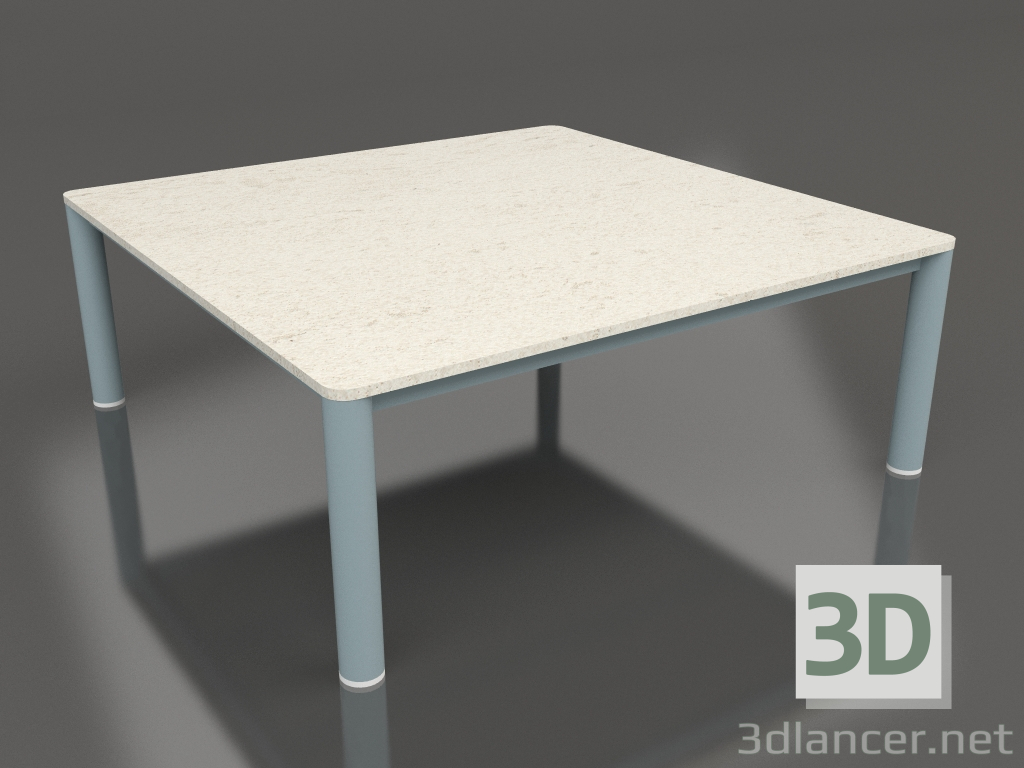 Modelo 3d Mesa de centro 94×94 (azul cinza, DEKTON Danae) - preview