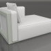 3d model Sofa module, section 2 right (Cement gray) - preview