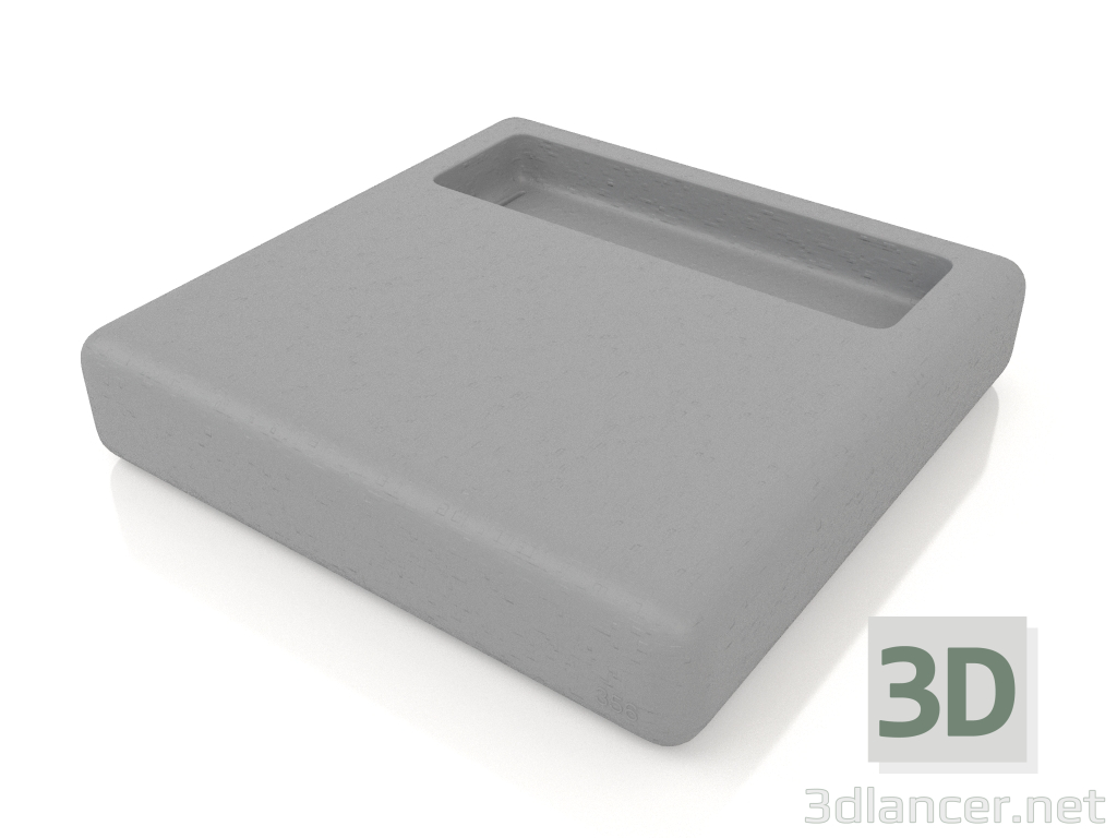 modèle 3D Table d'appoint (Anthracite) - preview