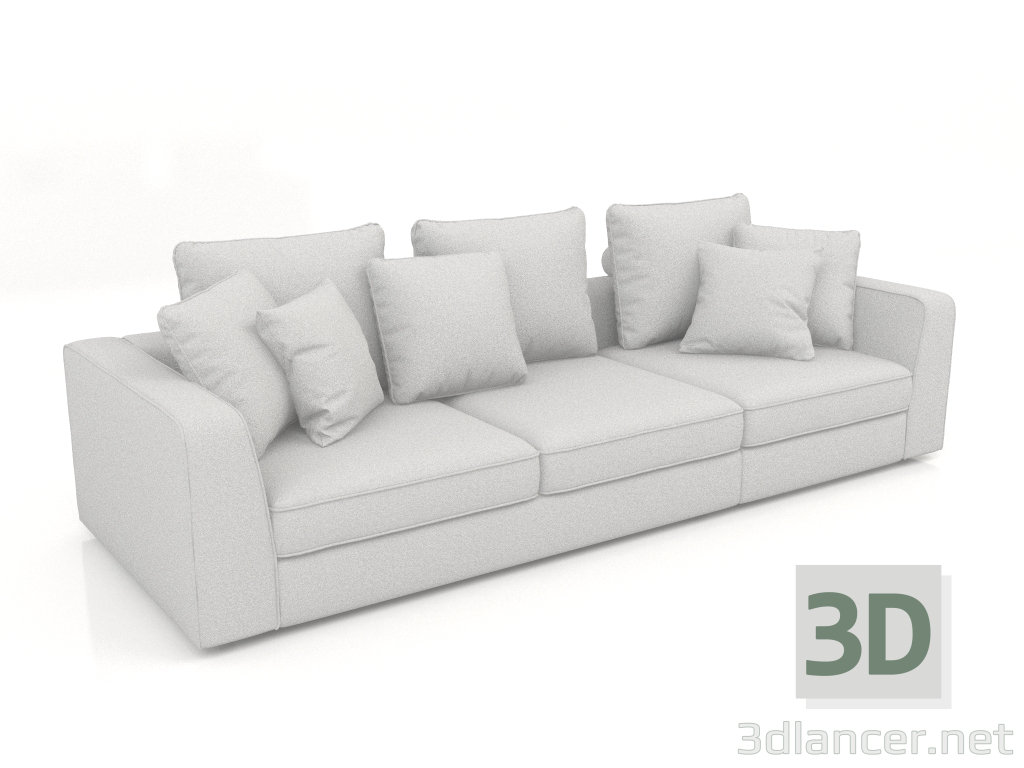 3D Modell Cartier-Sofa 3 (Aura 01) - Vorschau