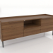 3d model TV cabinet 1 1500 mm (light walnut) - preview