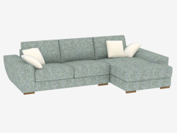 Sofa yatağı köşe modüler