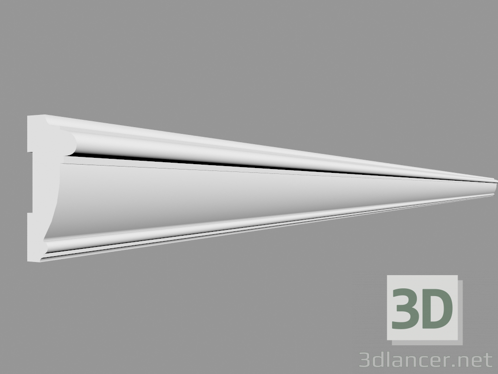 3d модель Молдинг PX113 (200 x 6 x 2.7 cm) – превью