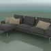 3d model Corner sofa Linda (3100 x 1640 x 700, 310LIN-164-CHL-CL) - preview