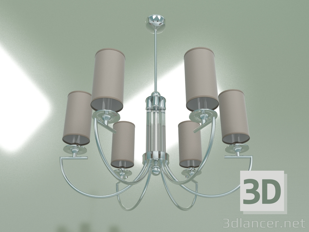 3D Modell Kronleuchter LEA LEA-ZW-6 (NA) - Vorschau