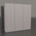 3d model Wardrobe MW 04 wood (3000x600x2850, wood pale) - preview