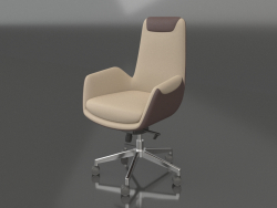 Armchair Donald (beige-brown)