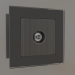 Modelo 3d Tomada de TV (bronze) - preview