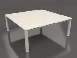 Couchtisch 94×94 (Zementgrau, DEKTON Danae)