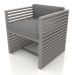 3d model Sillón (gris cuarzo) - vista previa