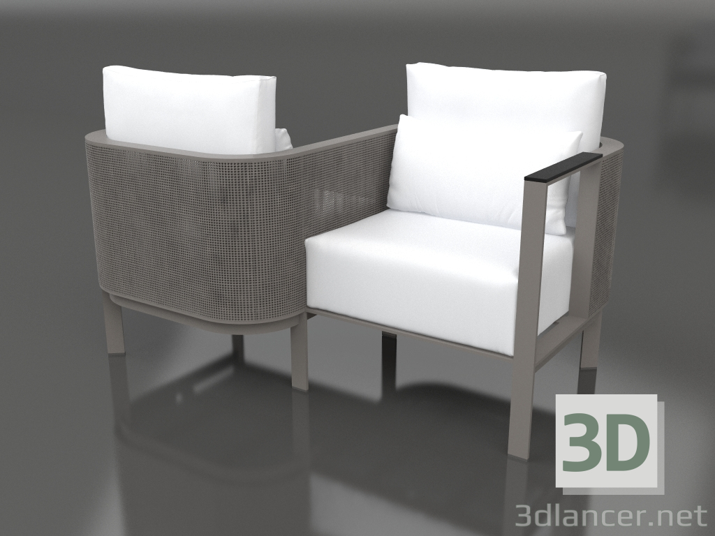 Modelo 3d Sofá Tu&Yo (cinza quartzo) - preview