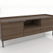 modèle 3D Meuble TV 1 1500 mm (frêne éclairci noyer) - preview