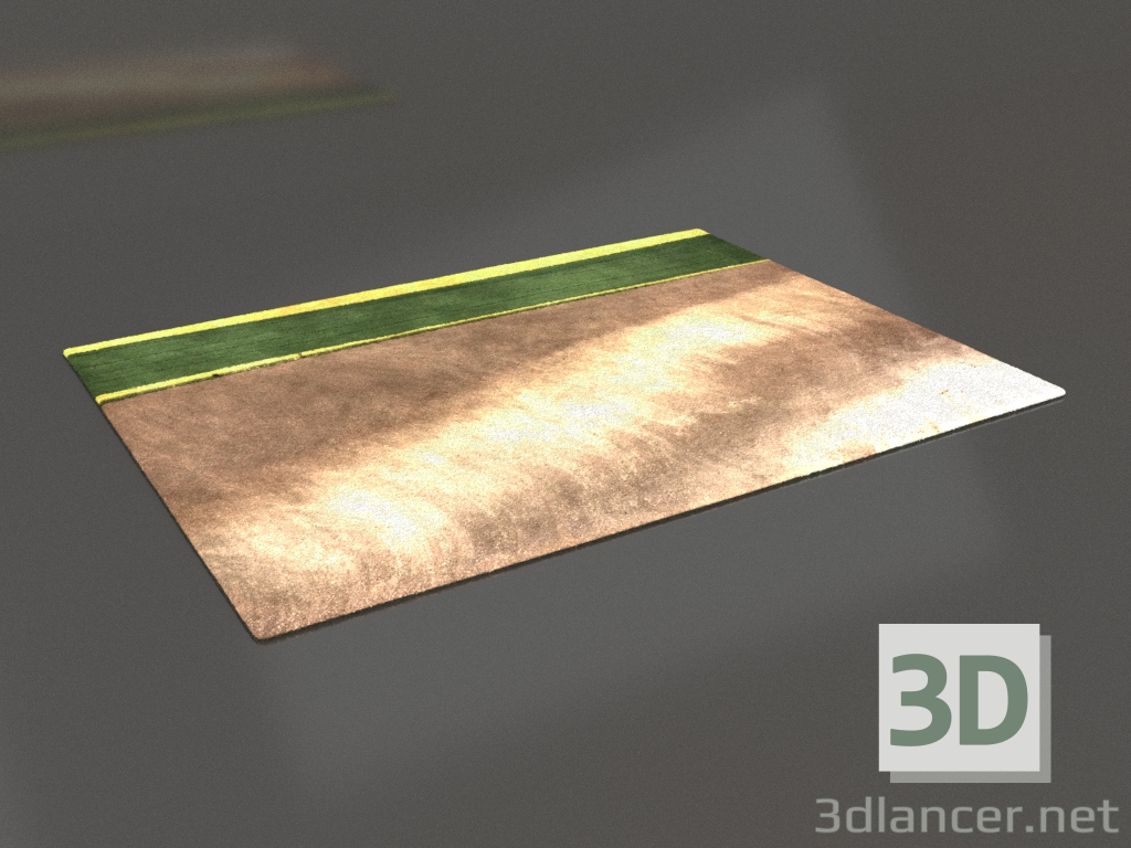 3d model Carpet 2400x3200 mm - preview 3d model Carpet 2400x3200 mm - preview