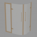 Modelo 3d Cabine de duche angular W Savoy - preview