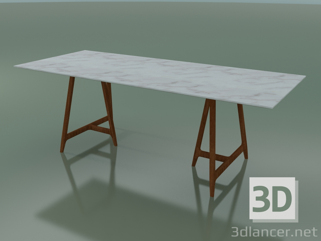 Modelo 3d Mesa retangular EASEL (tampo de mármore) - preview