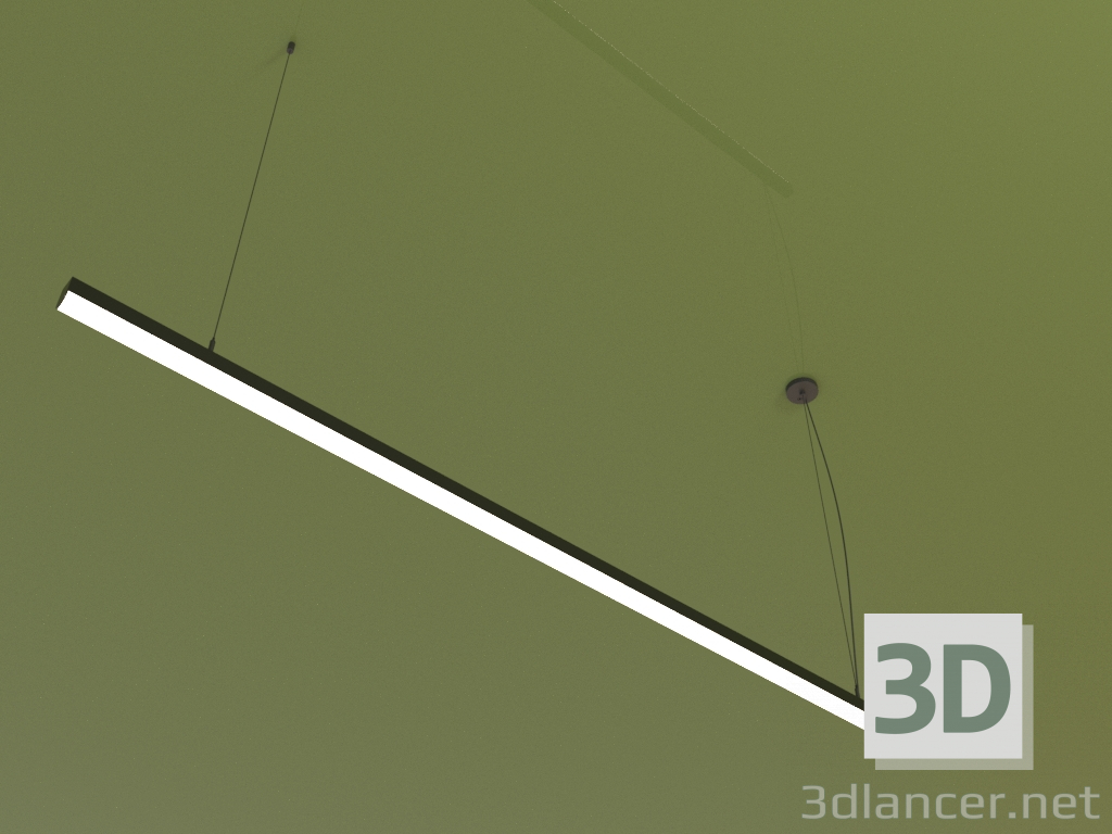 3d model Luminaria LINEAR PO4326 (1500 mm) - vista previa