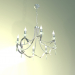 Modelo 3d Candelabro suspenso 60064-8 (cromo) - preview