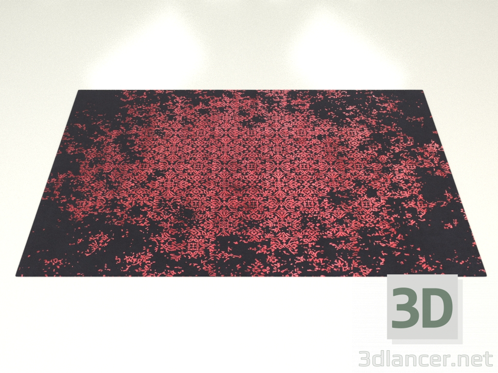 modèle 3D Tapis noué, design Christal - preview