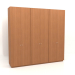 3D Modell Kleiderschrank MW 04 Holz (3000x600x2850, Holz rot) - Vorschau