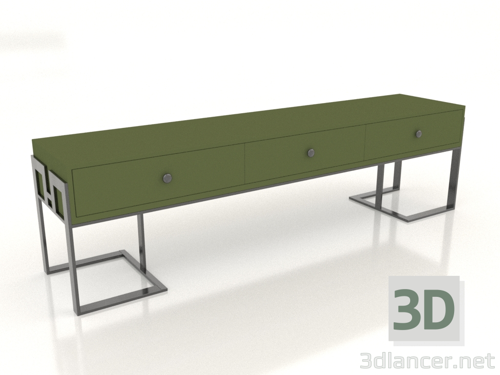 3d model Mueble TV (Arabesco) - vista previa