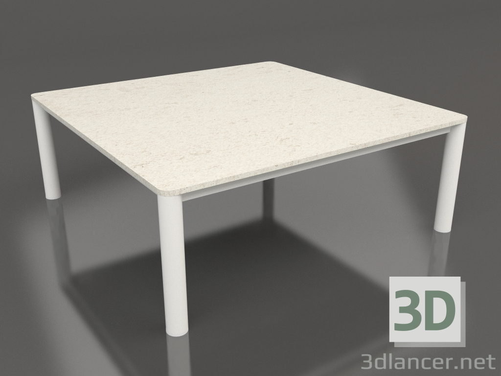 Modelo 3d Mesa de centro 94×94 (cinza ágata, DEKTON Danae) - preview