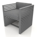 3d model Sillón (Antracita) - vista previa