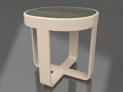 Runder Couchtisch Ø42 (DEKTON Radium, Sand)