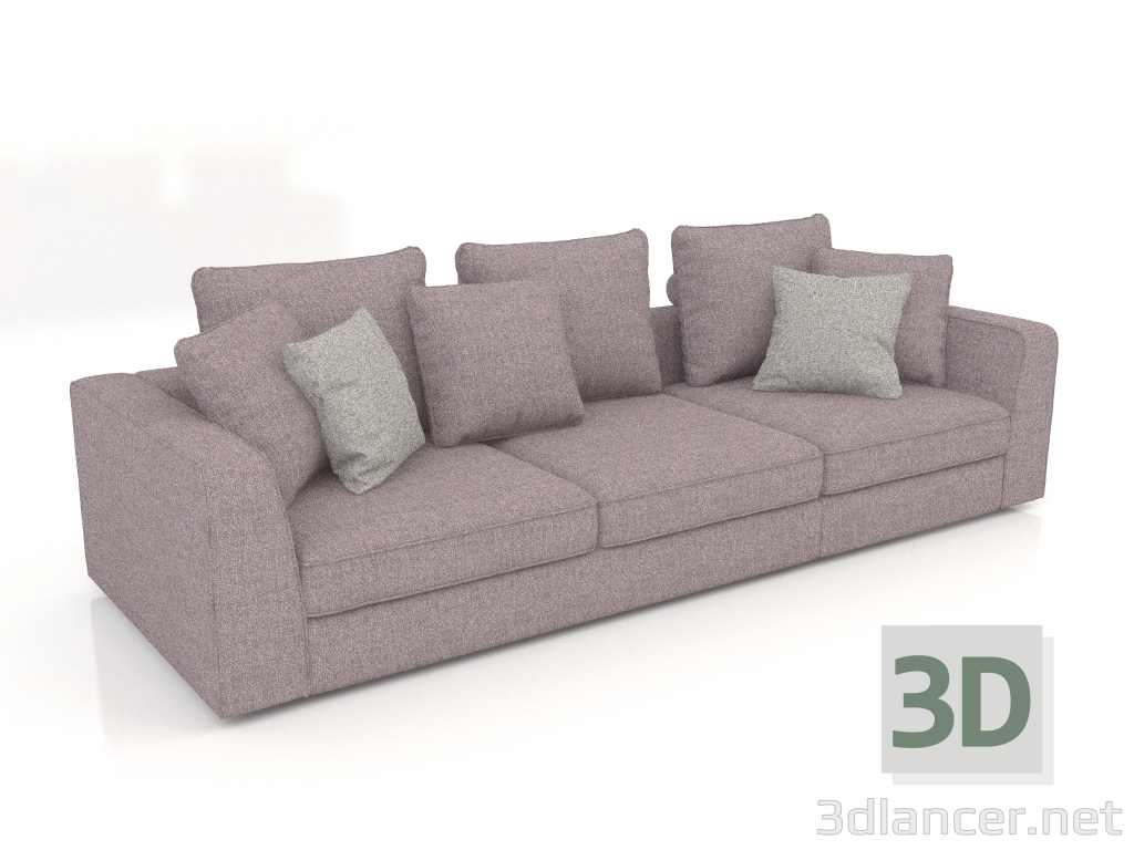 3d model Cartier sofa 3 (Baqueria 9) - preview