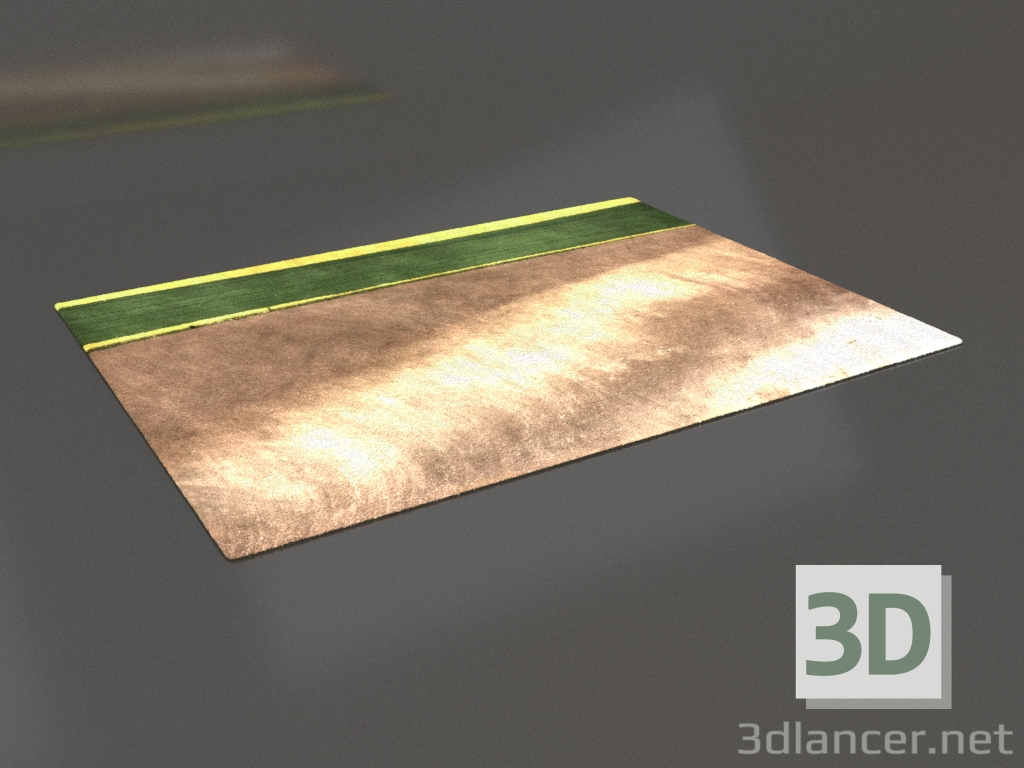 3d model Carpet 3000x4000 mm - preview 3d model Carpet 3000x4000 mm - preview