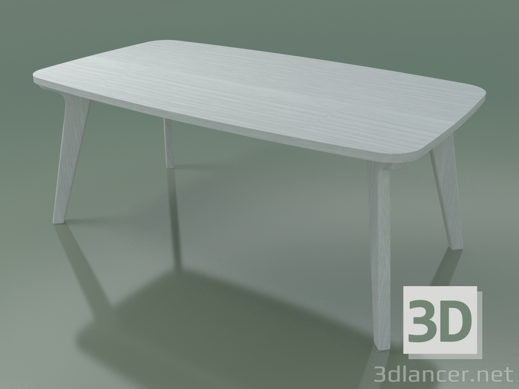 modello 3D Tavolo da pranzo (234, bianco) - anteprima