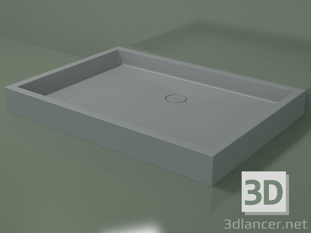 3d model Shower tray Alto (30UA0142, Silver Gray C35, 140x100 cm) - preview