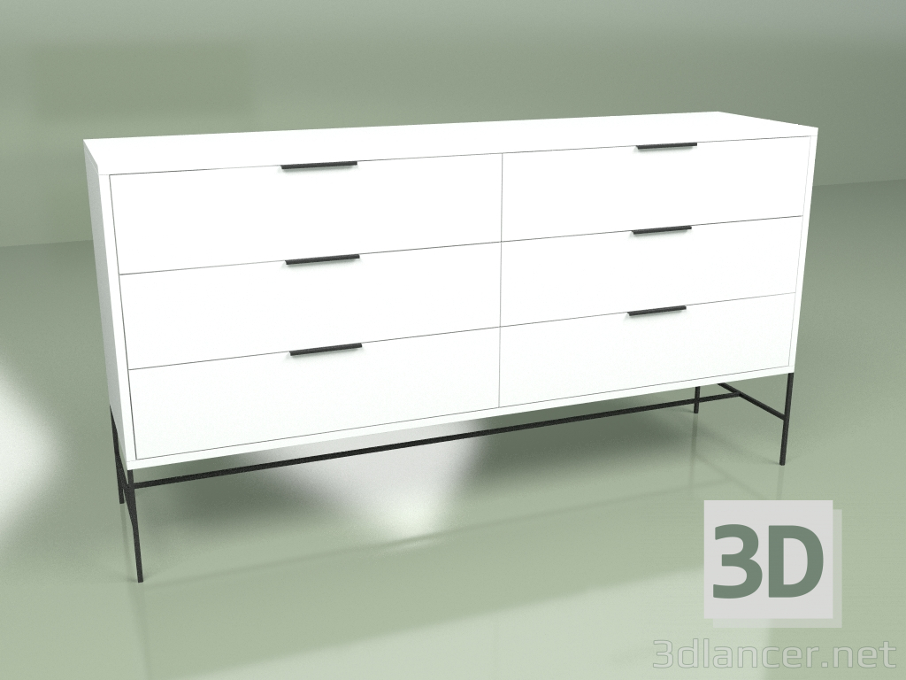 modèle 3D Commode TSD4.2 02 - preview