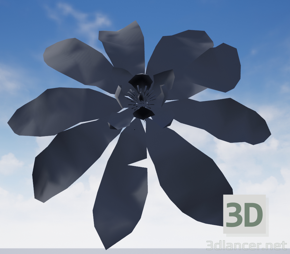 3d model Flor - vista previa