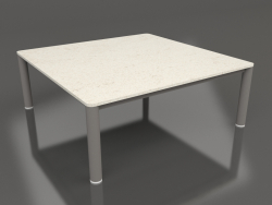 Couchtisch 94×94 (Quarzgrau, DEKTON Danae)