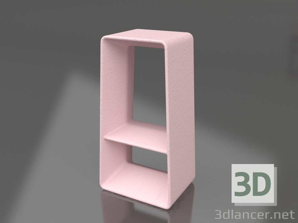 Modelo 3d Banqueta alta (rosa) - preview