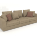 3D Modell Cartier Sofa 3 (Bengasi 05) - Vorschau