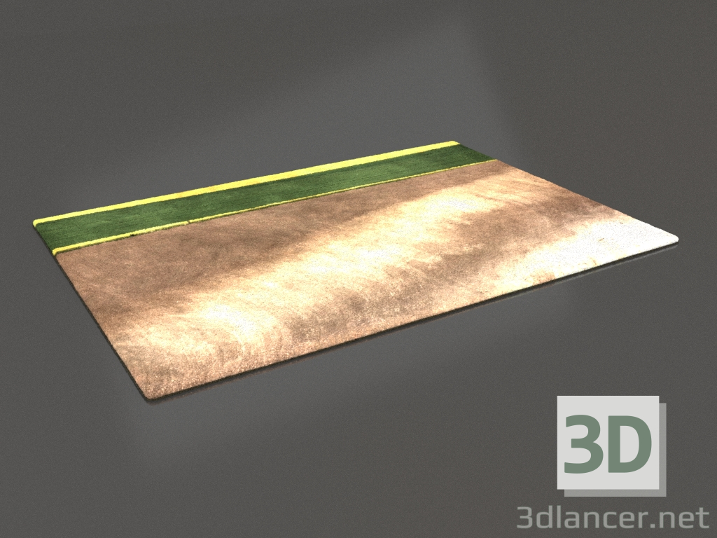 3d model Carpet 1600x2300 mm - preview 3d model Carpet 1600x2300 mm - preview
